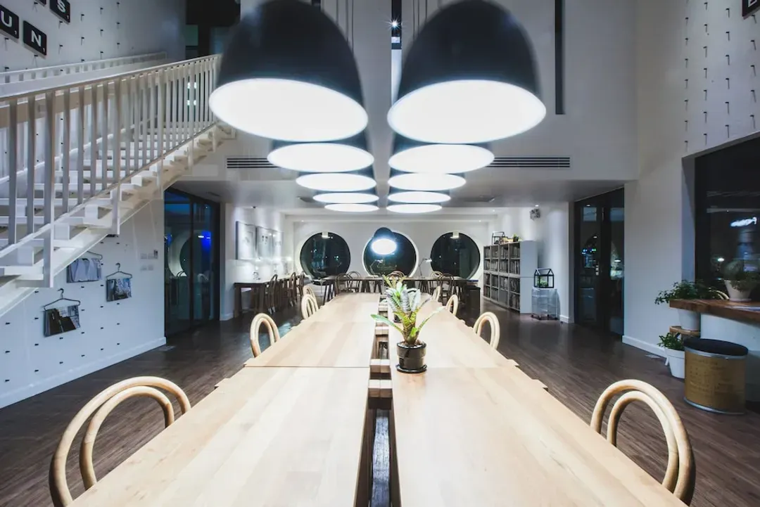 Lobby sitting area