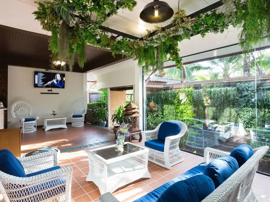 Lobby sitting area