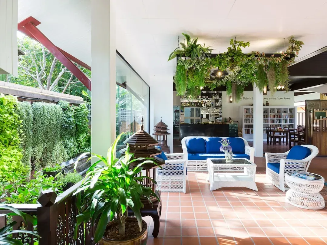Lobby sitting area
