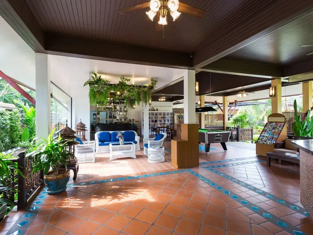 Lobby sitting area