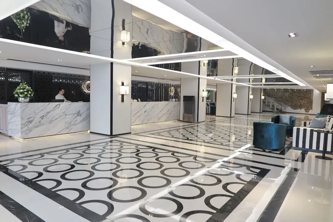 Interior entrance