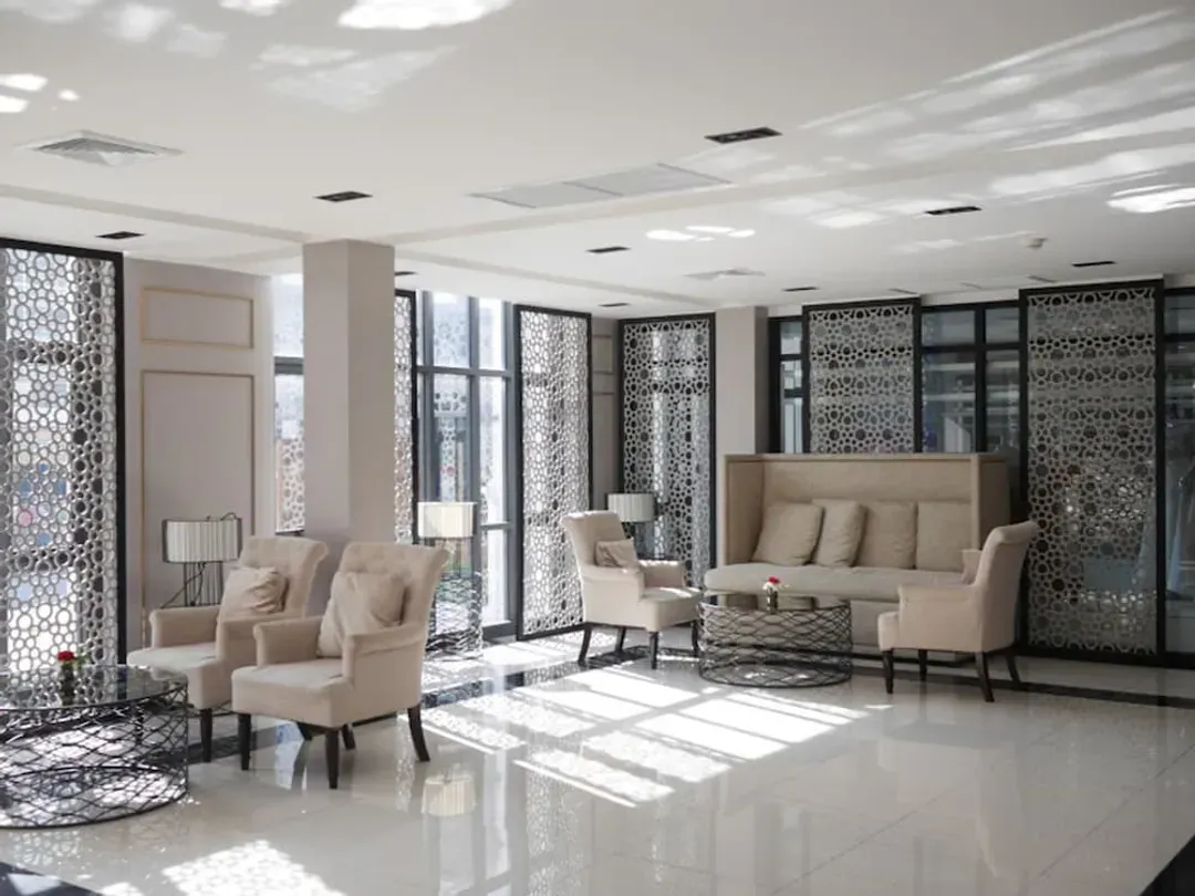 Lobby sitting area