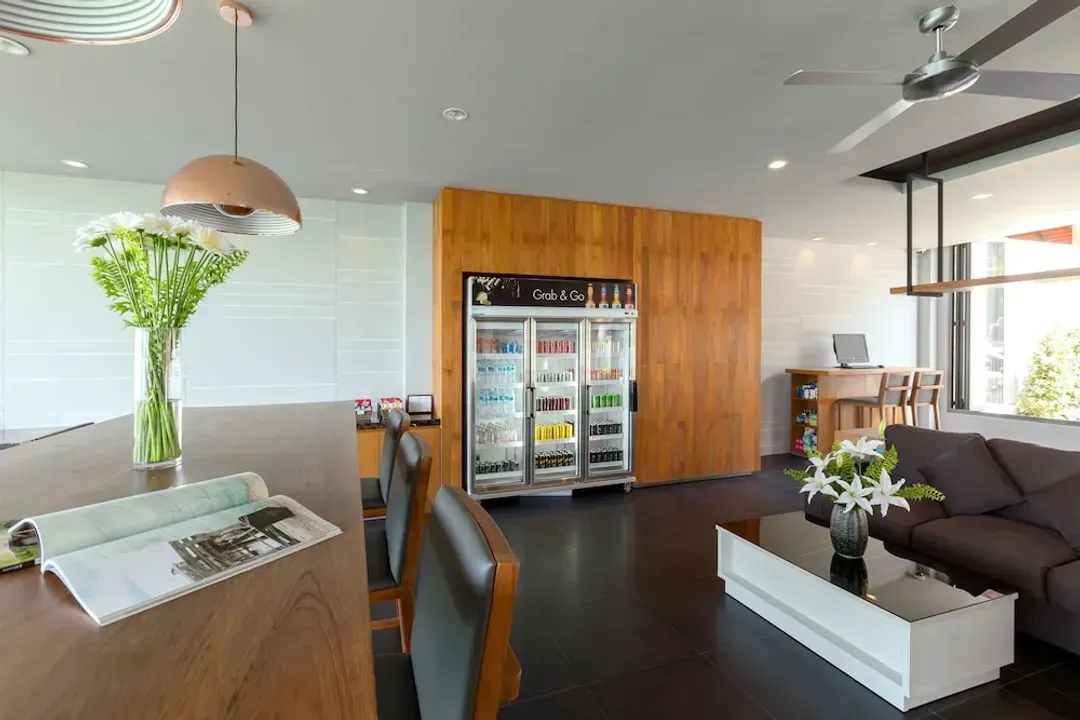 Lobby sitting area