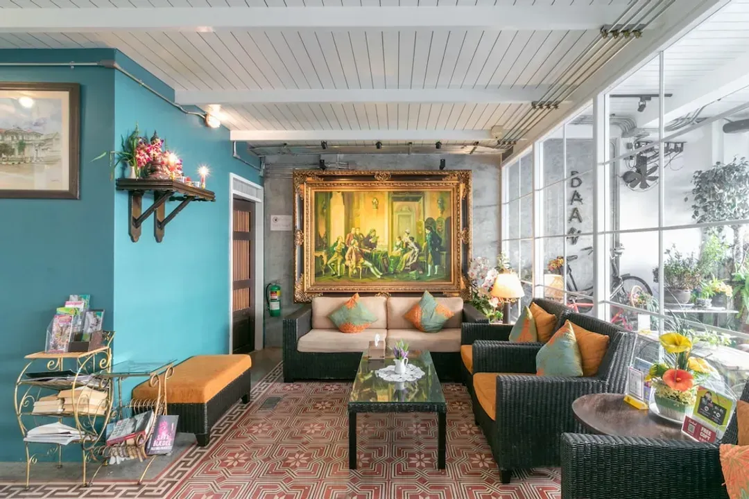 Lobby sitting area