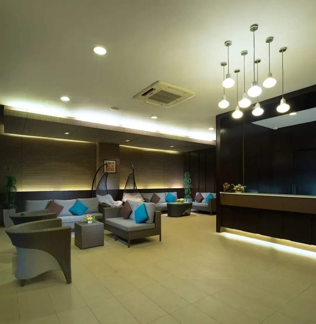 Lobby sitting area