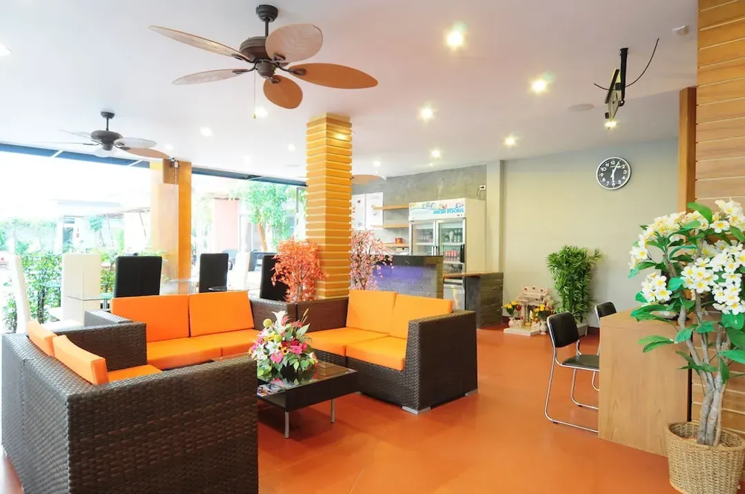 Lobby sitting area