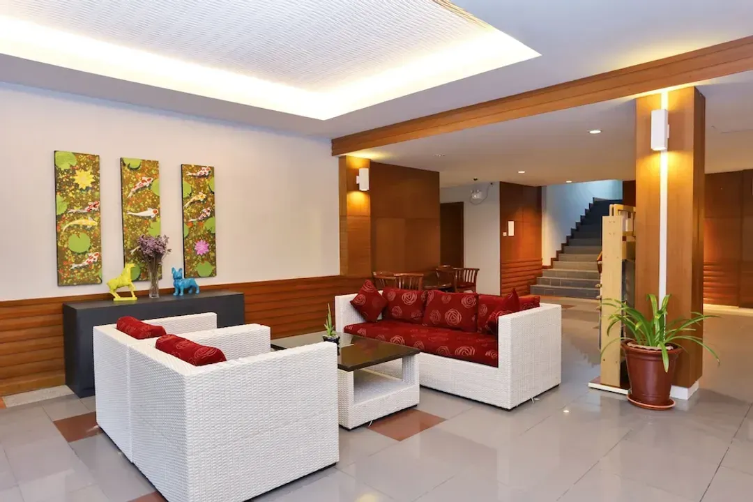 Lobby sitting area