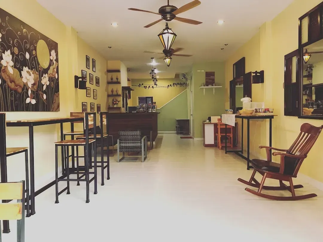 Lobby sitting area