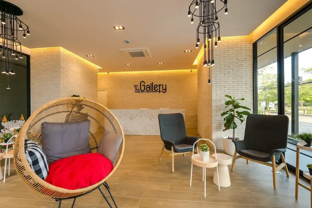 Lobby sitting area