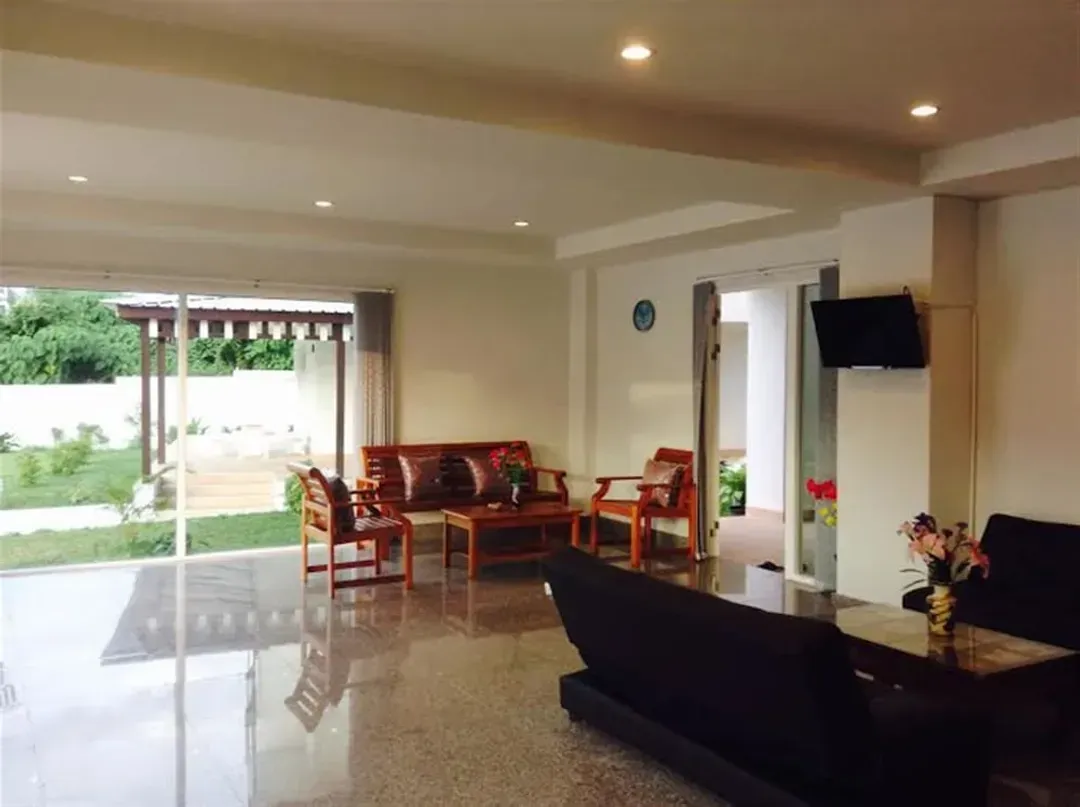 Lobby sitting area