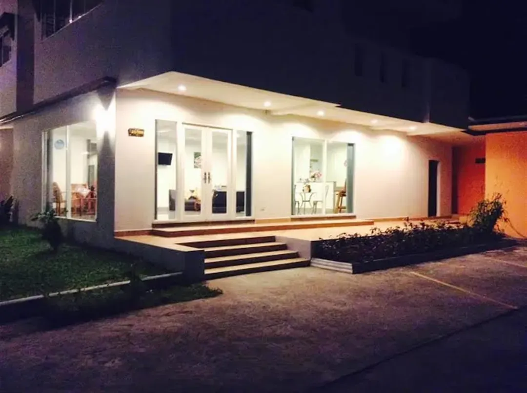 Interior entrance