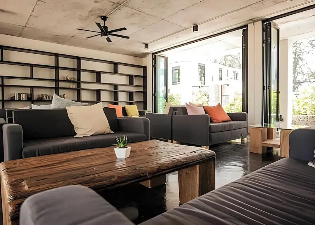 Lobby sitting area
