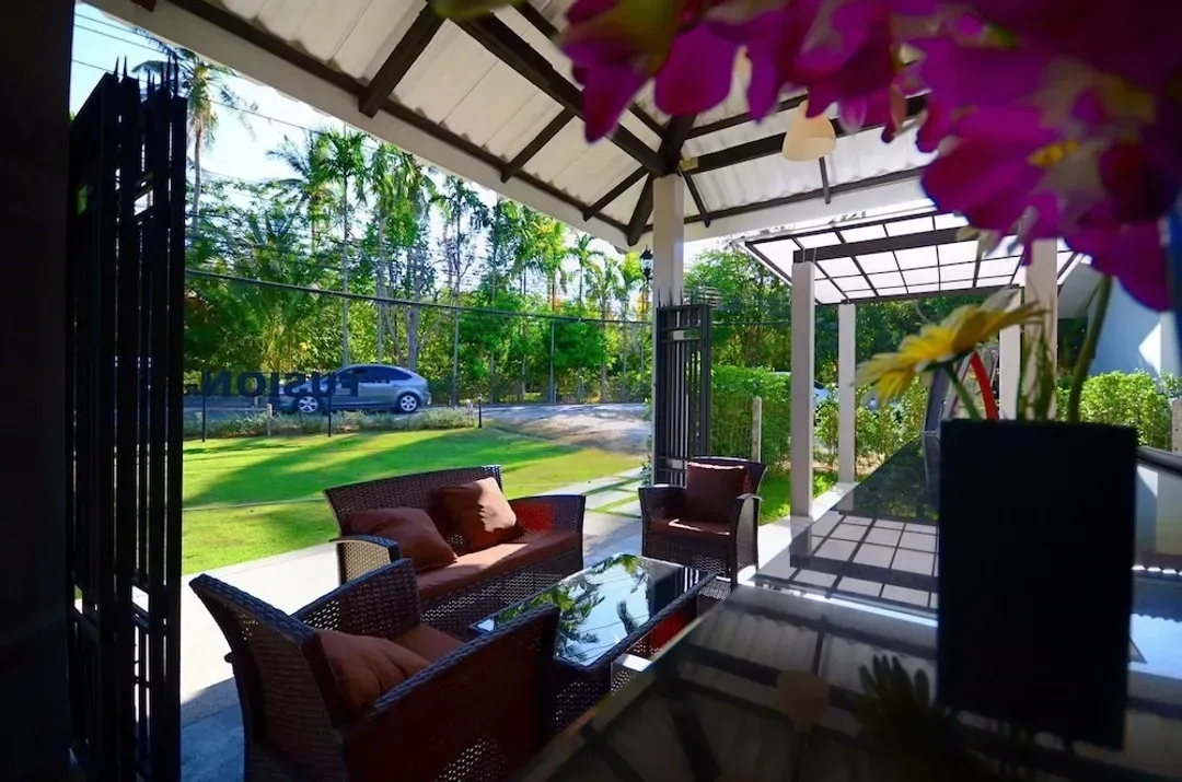 Lobby sitting area