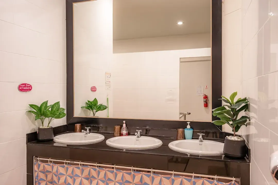 Shared bathroom