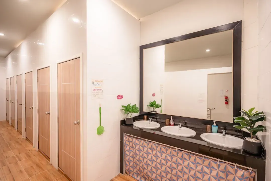 Shared bathroom