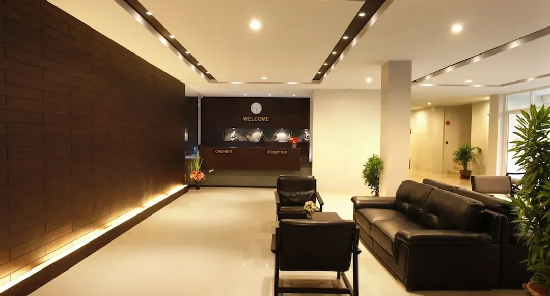 Lobby sitting area