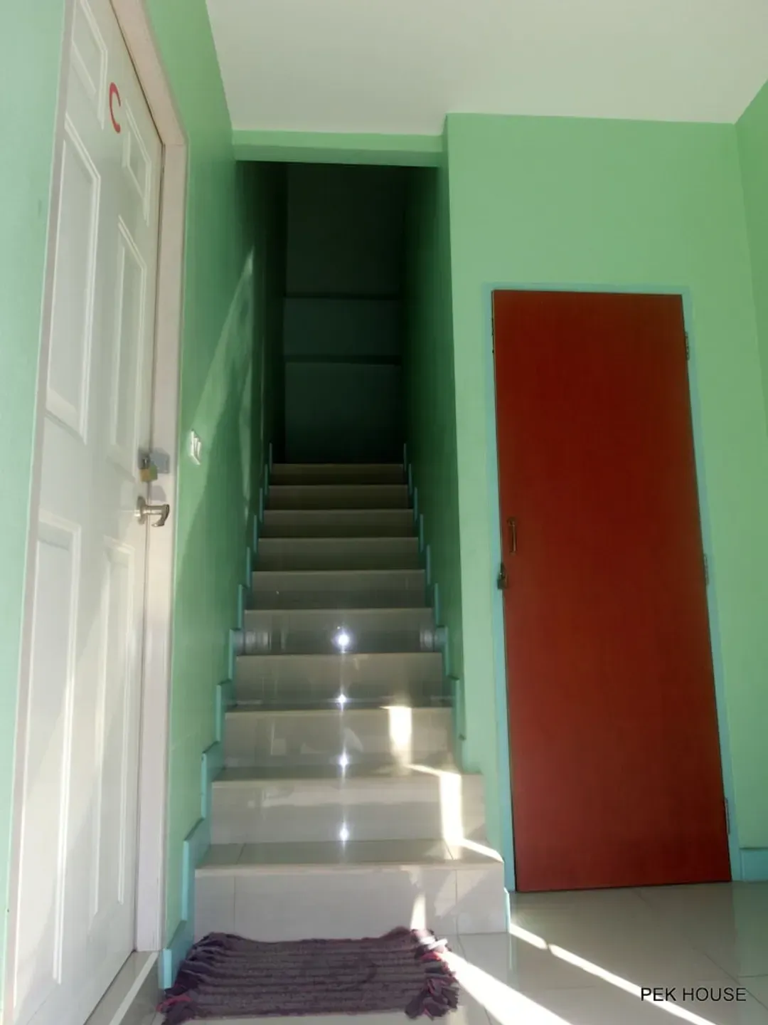 Interior entrance