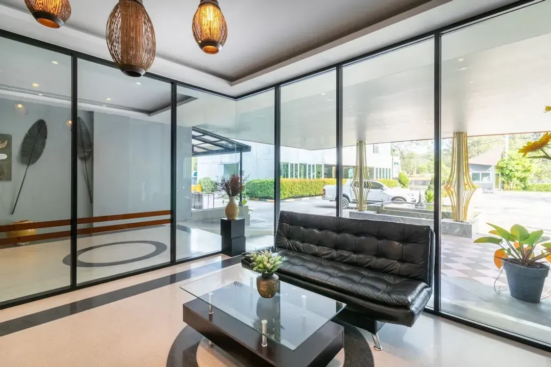 Lobby sitting area