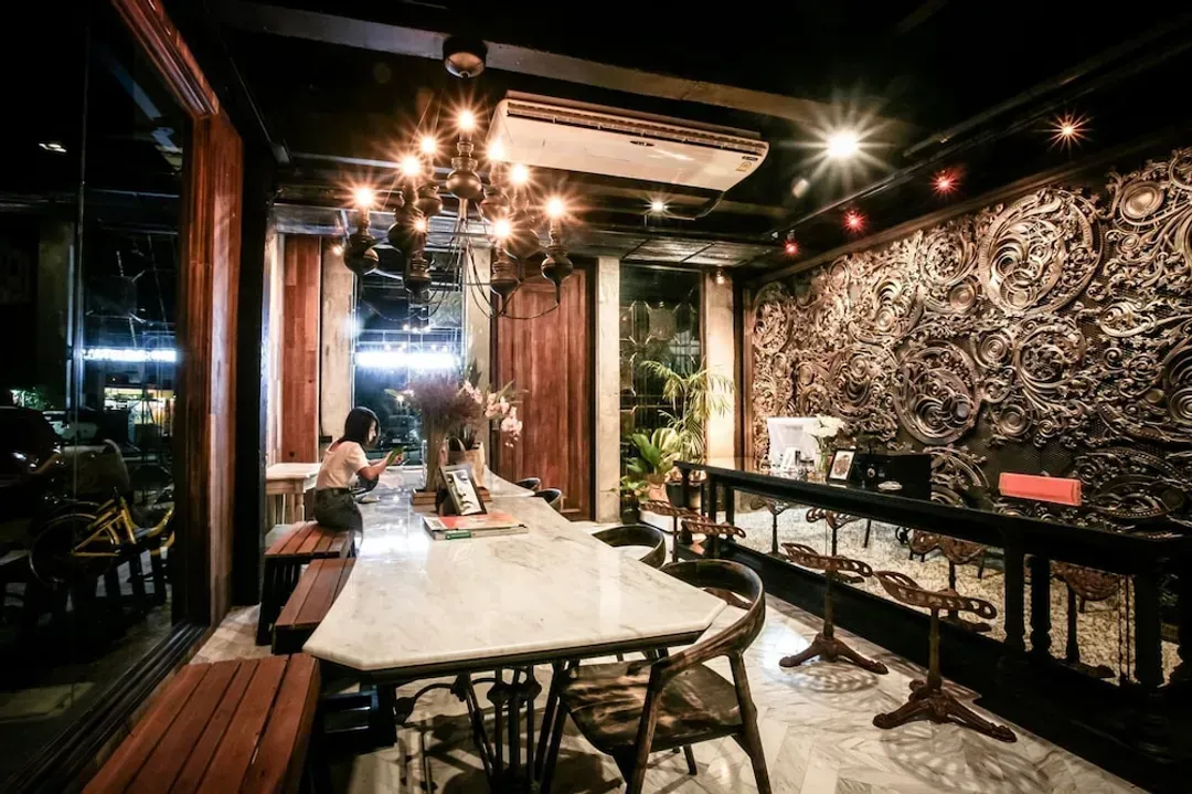 Lobby sitting area