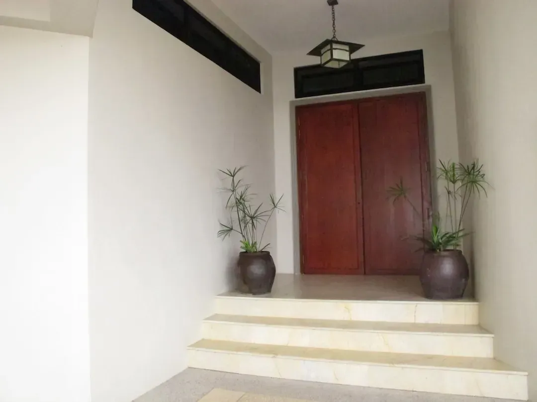 Interior entrance