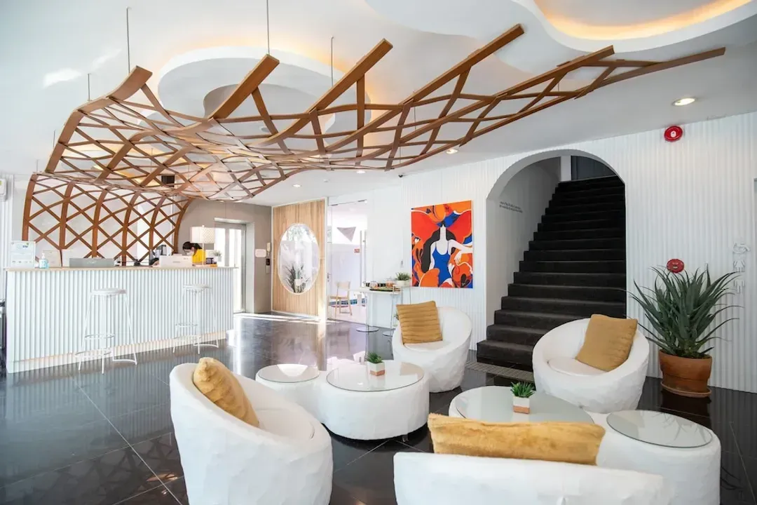 Lobby sitting area