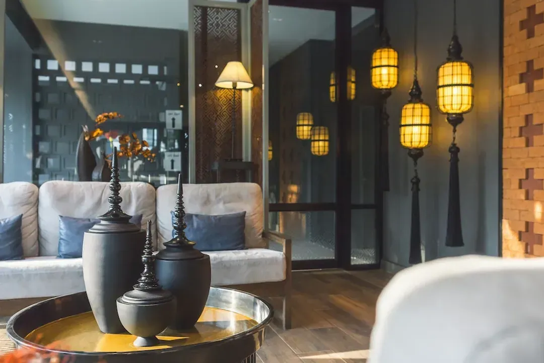 Lobby sitting area