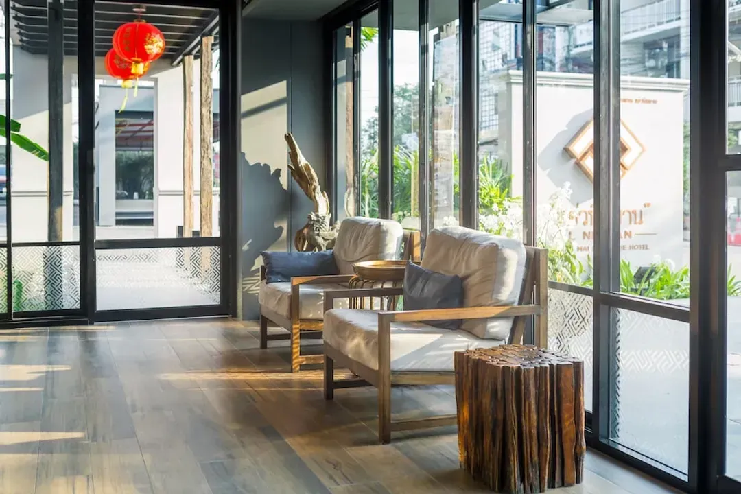 Lobby sitting area