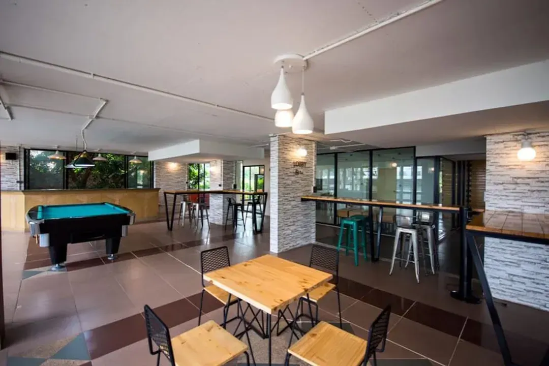 Lobby sitting area