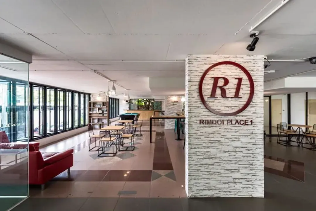 Lobby sitting area