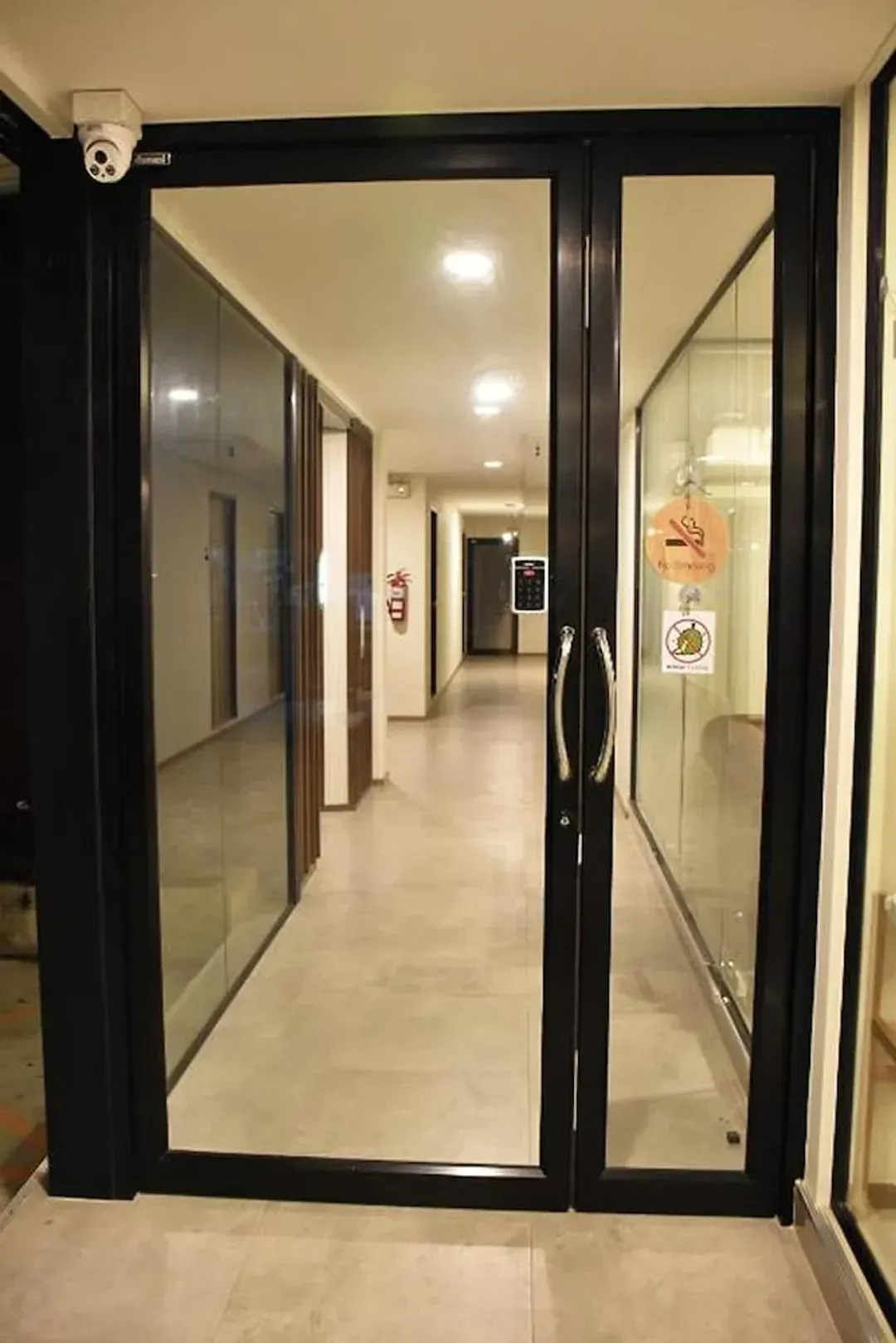 Interior entrance