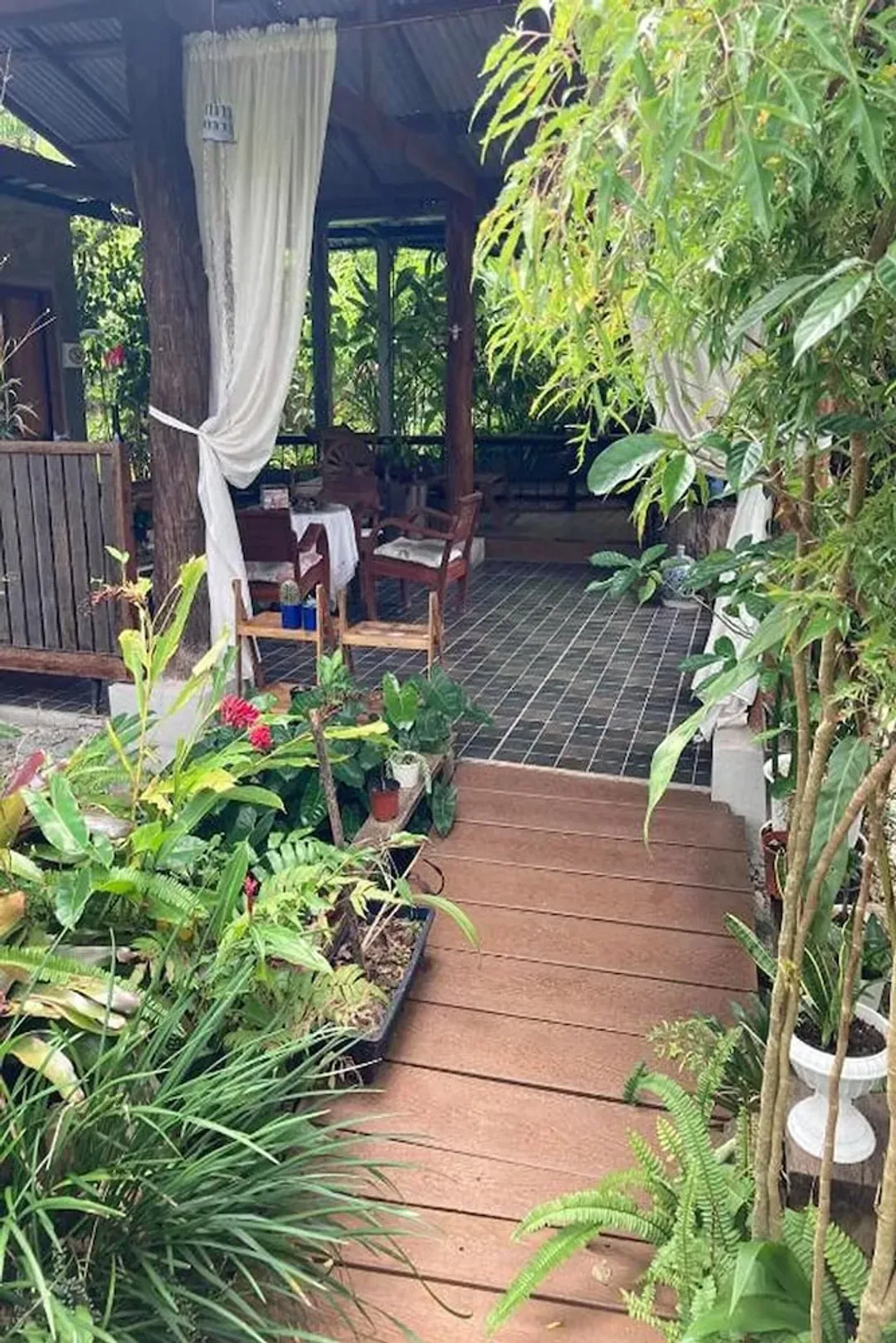 Interior entrance