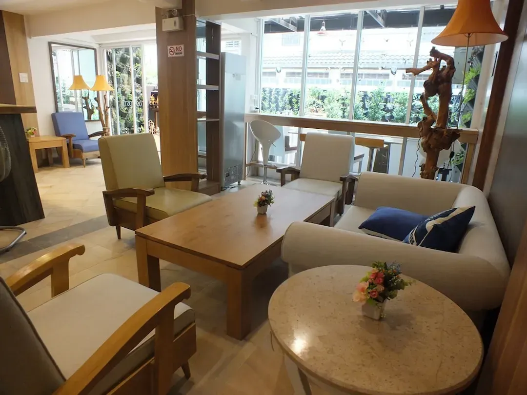 Lobby sitting area