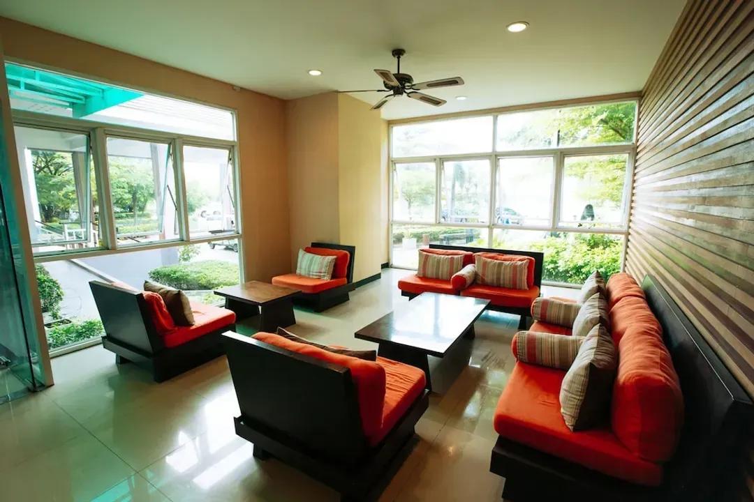 Lobby sitting area