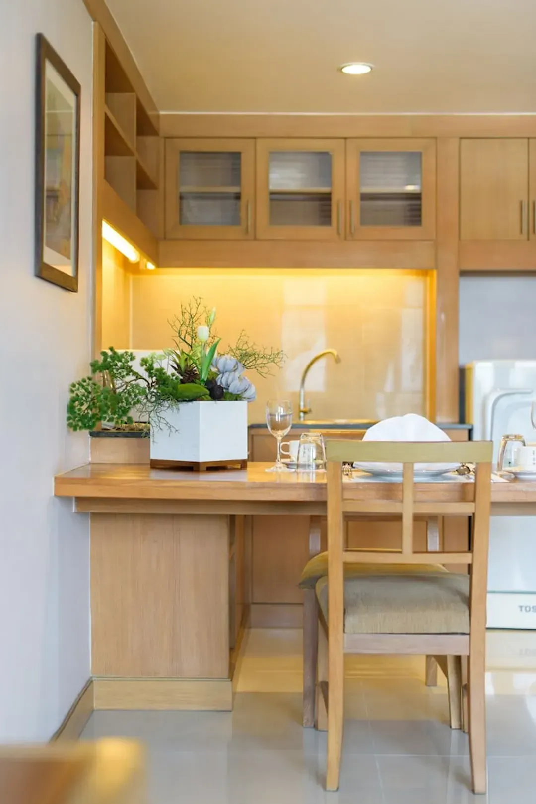 Private kitchenette