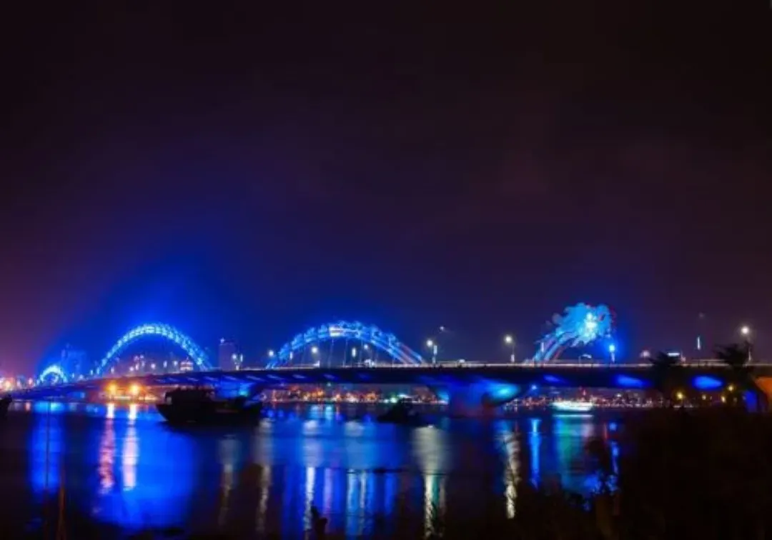 龍橋、韓江畔美麗夜色