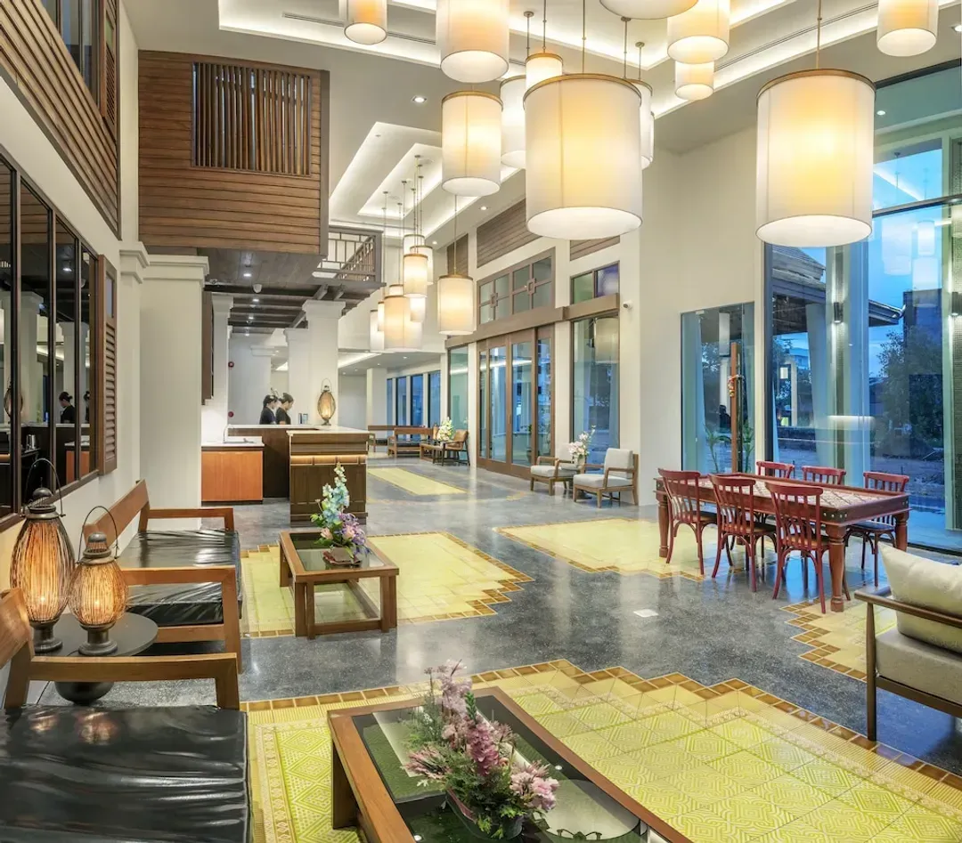 Lobby sitting area