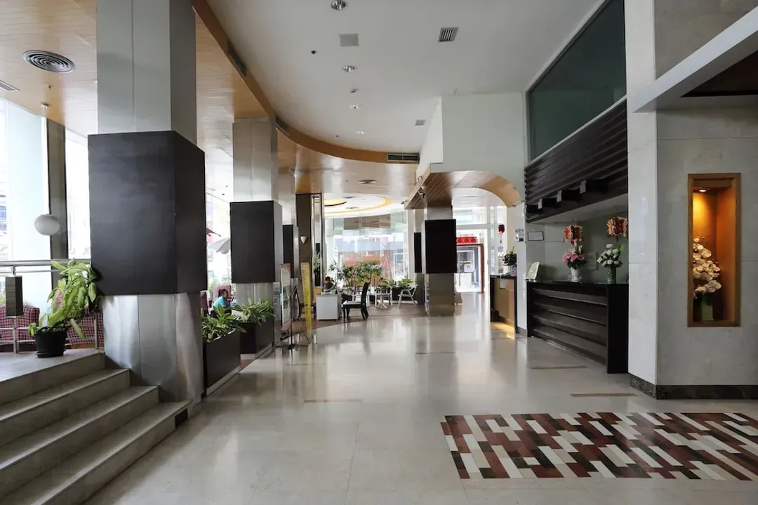 Interior entrance