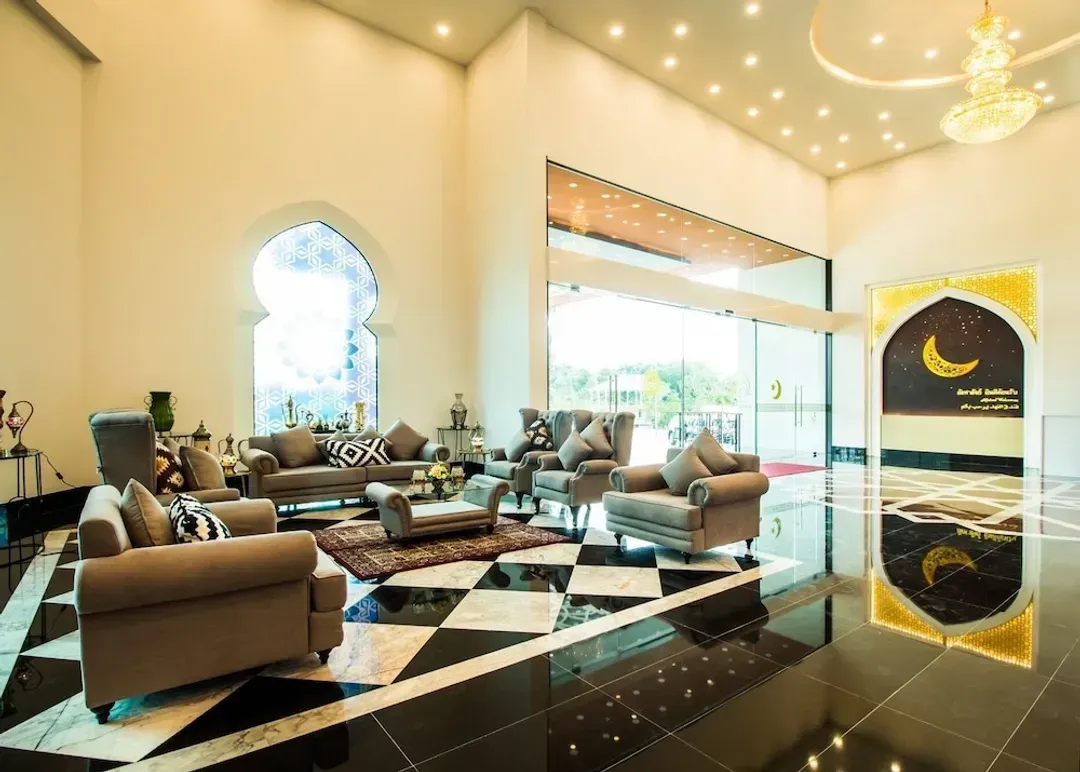 Lobby sitting area