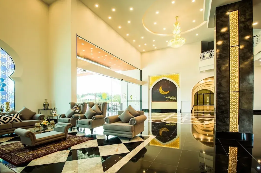 Lobby sitting area
