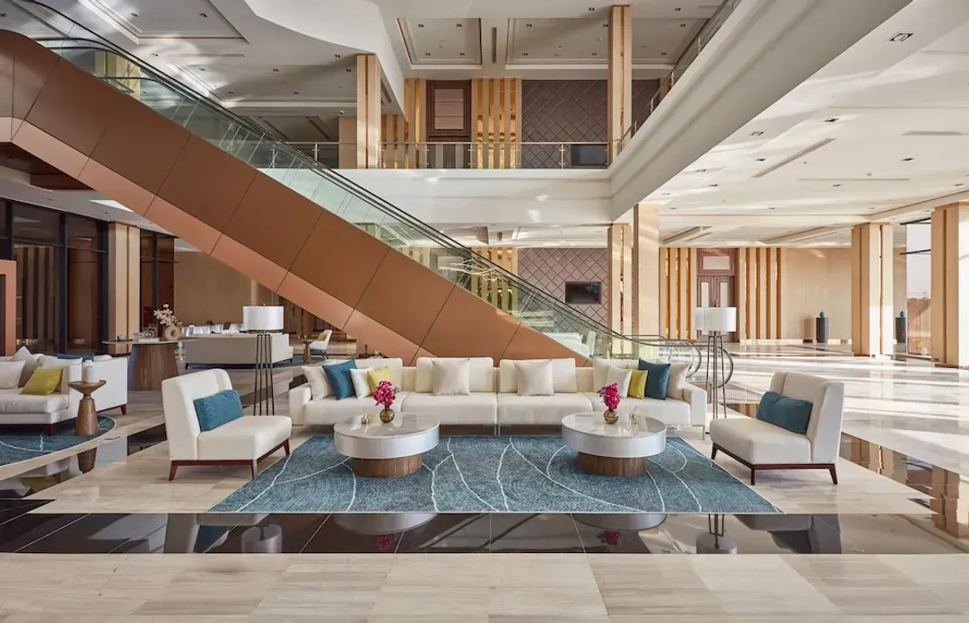 Lobby sitting area