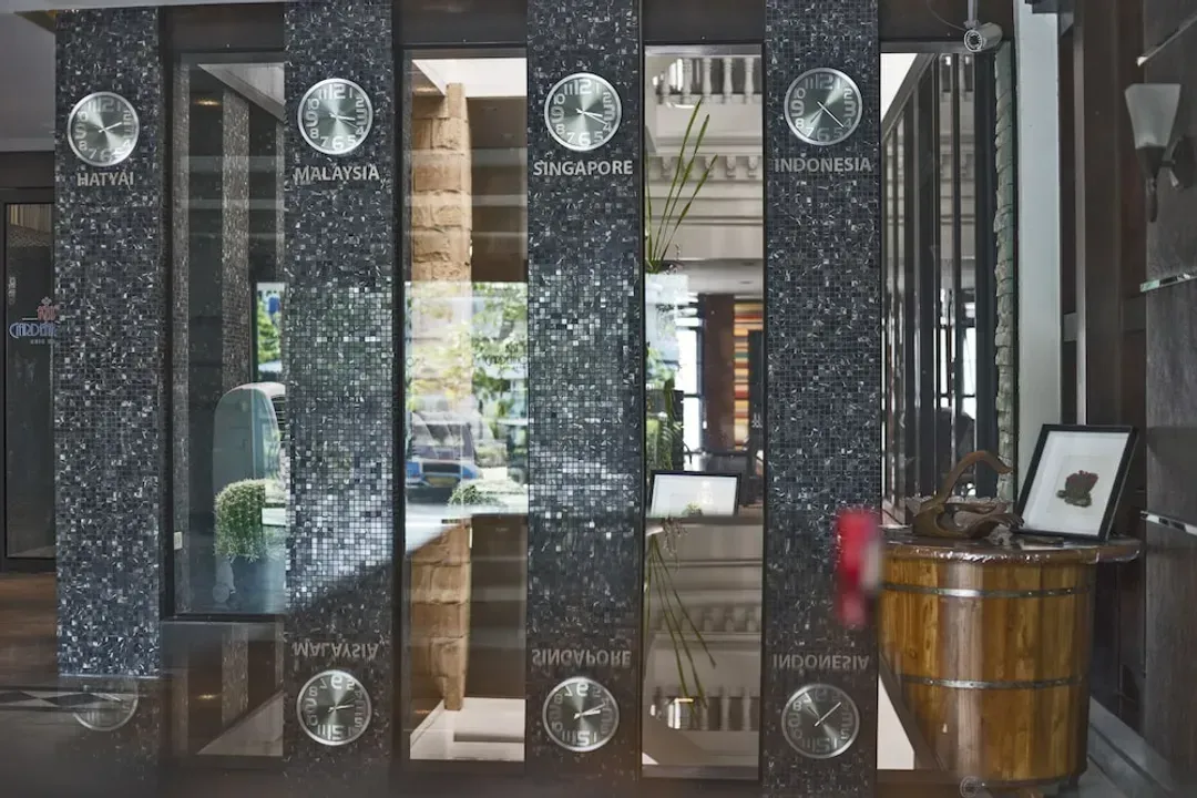 Interior entrance