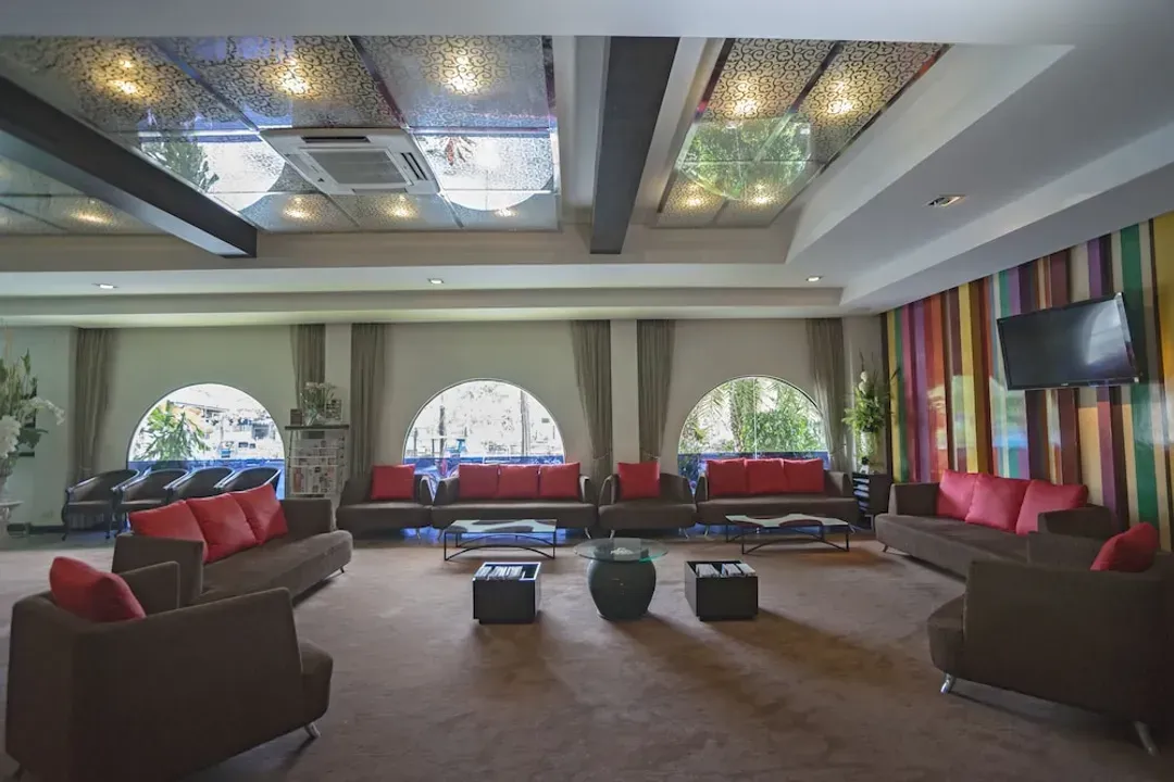 Lobby sitting area