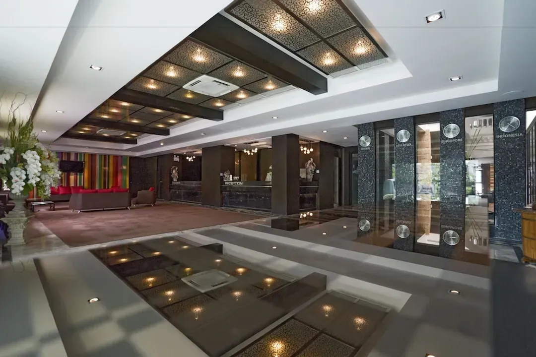 Interior entrance