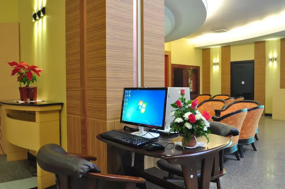 Lobby sitting area