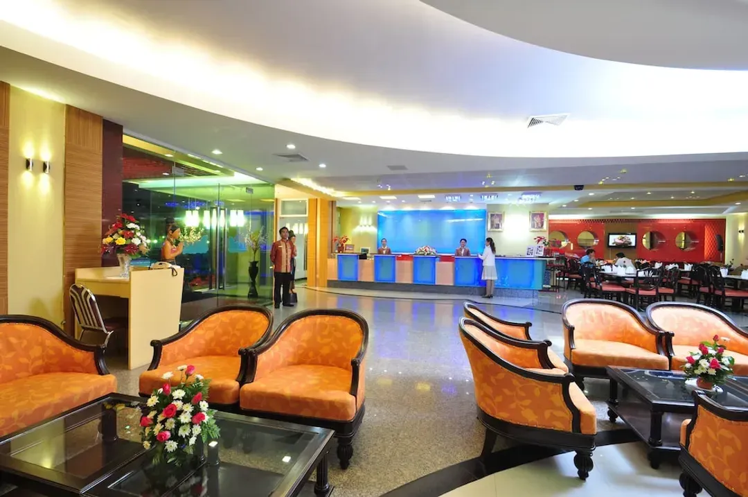 Lobby sitting area