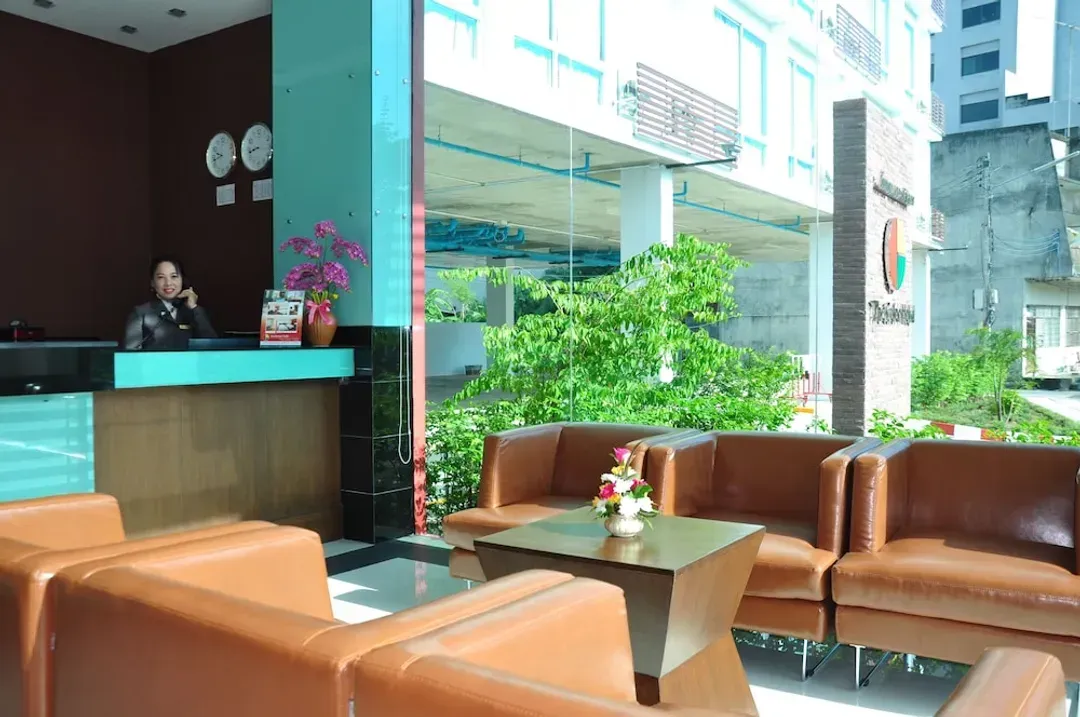 Lobby sitting area