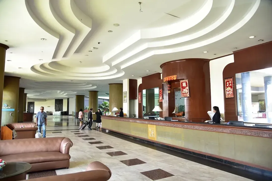 Lobby sitting area