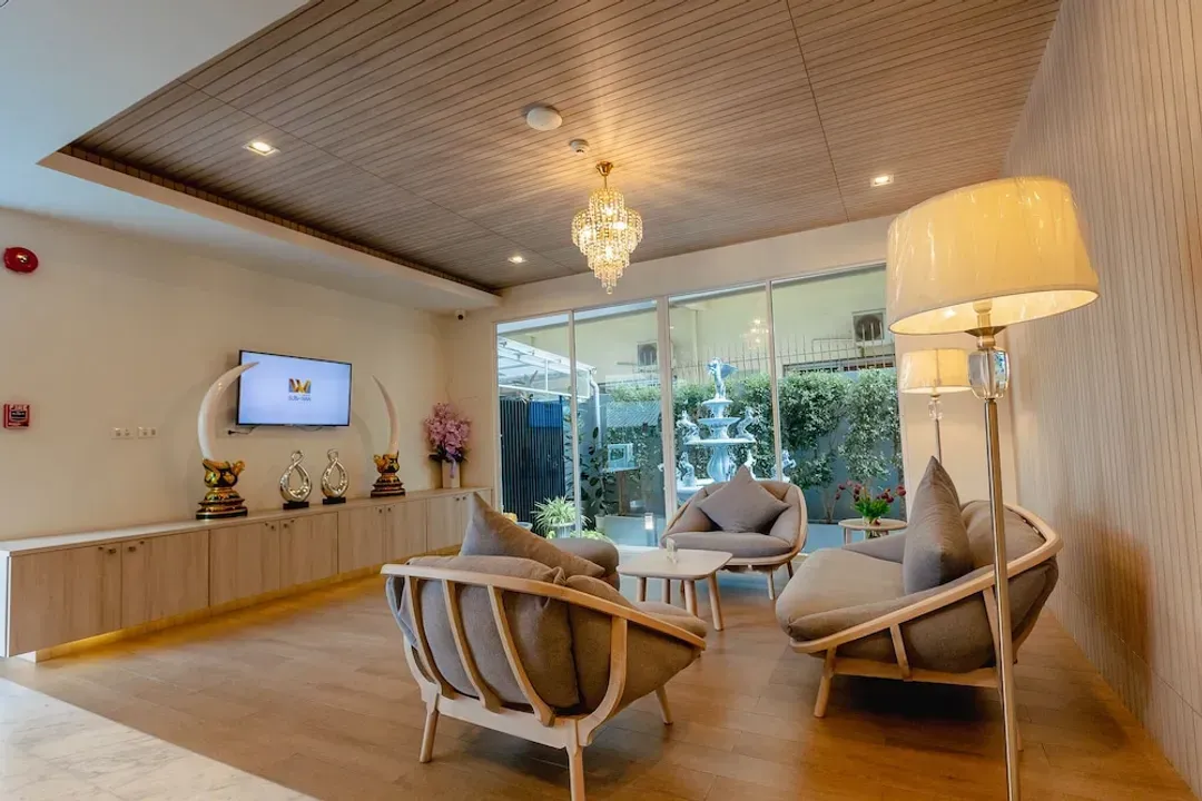 Lobby sitting area
