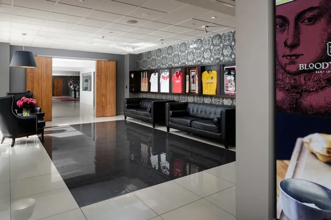Lobby sitting area