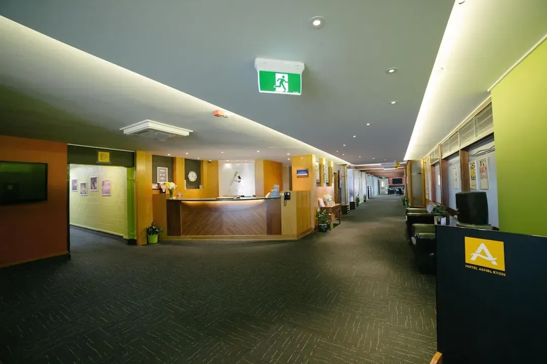 Interior entrance